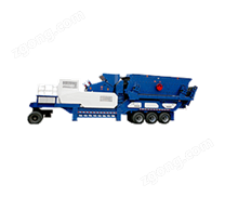 輪胎移動式系列反擊式移動破碎站