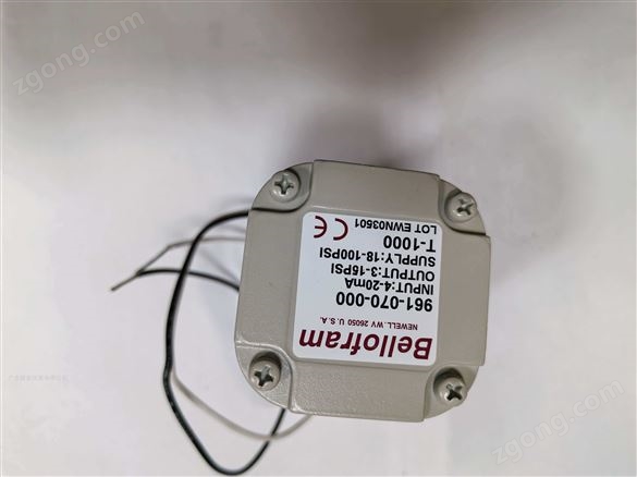 食品醫(yī)藥與精密化工行業(yè)961-070-000電氣轉(zhuǎn)換器哪家好